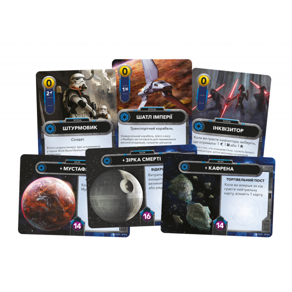 Настільна гра Зоряні війни. Колодобудівна гра (Star Wars: The Deckbuilding Game)