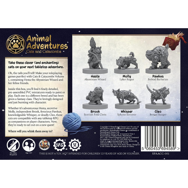 Animal Adventures: Cats and Catacombs - Volume 1