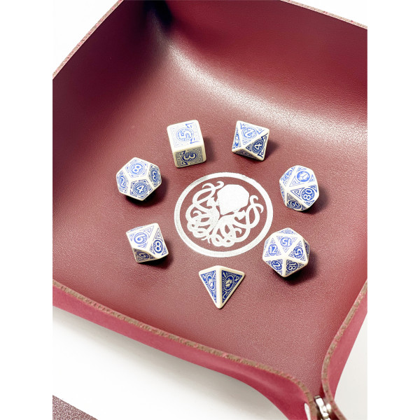 Лоток для кубиків Ктулху бургунді Dice Tray