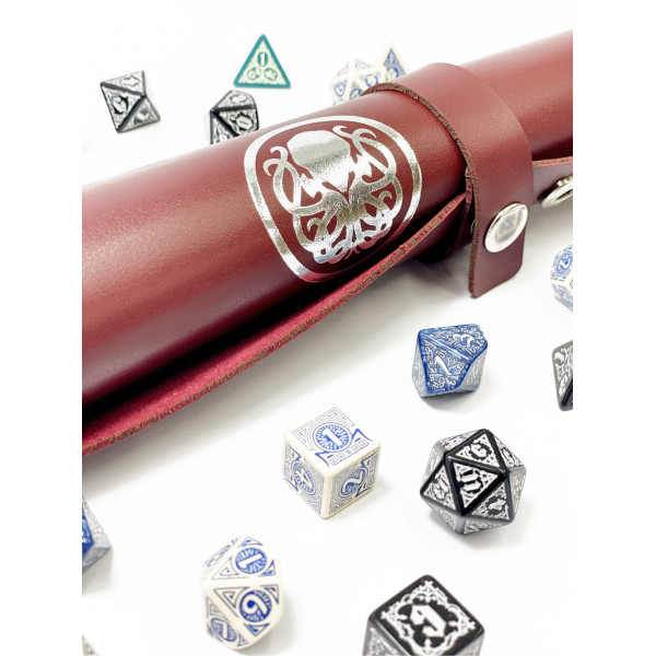 Лоток для кубиків Ктулху бургунді Dice Tray
