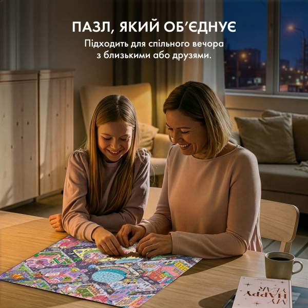 Пазл Город счастливых котов