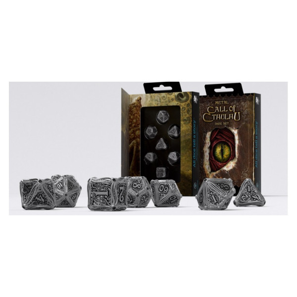 Набор кубиков Metal Call of Cthulhu Dice Set (7)