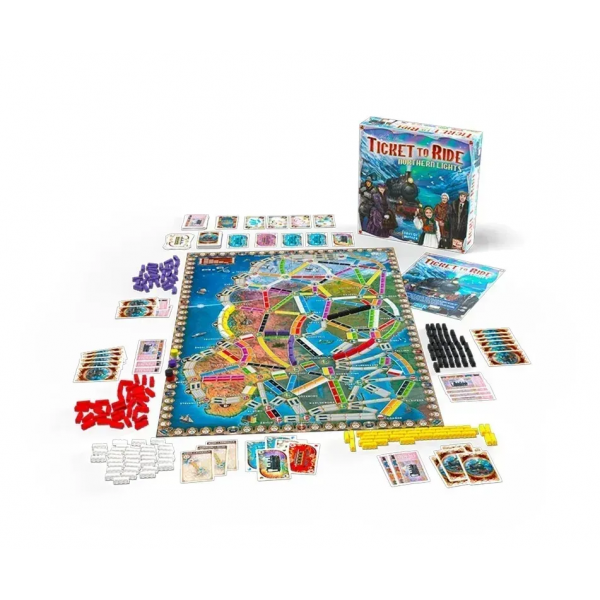 Настільна гра  Ticket to Ride: Northern Lights (Квиток на потяг: Північне сяйво)