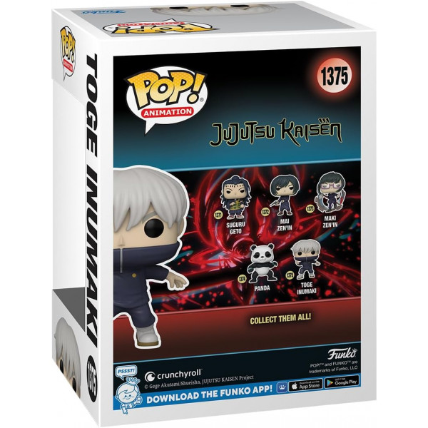 Фигурка Тоге Инумаки - Funko Pop Jujutsu Kaisen #1375: Toge Inumaki