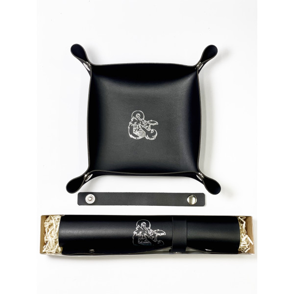 Лоток для кубиків Дракон чорний Dice Tray