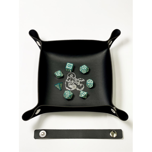 Лоток для кубиків Дракон чорний Dice Tray
