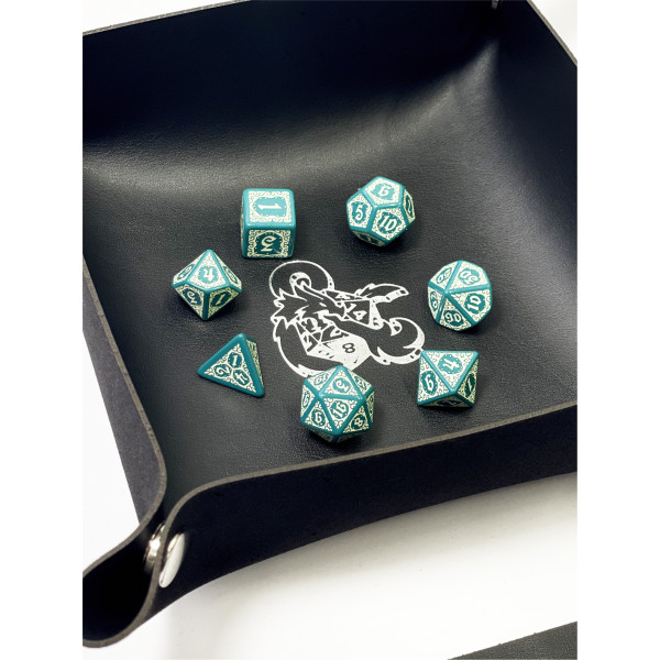 Лоток для кубиків Дракон чорний Dice Tray
