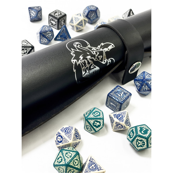 Лоток для кубиків Дракон чорний Dice Tray