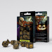 Набор кубиков Halloween Pumpkin Black & Glow in the dark Dice Set (7)