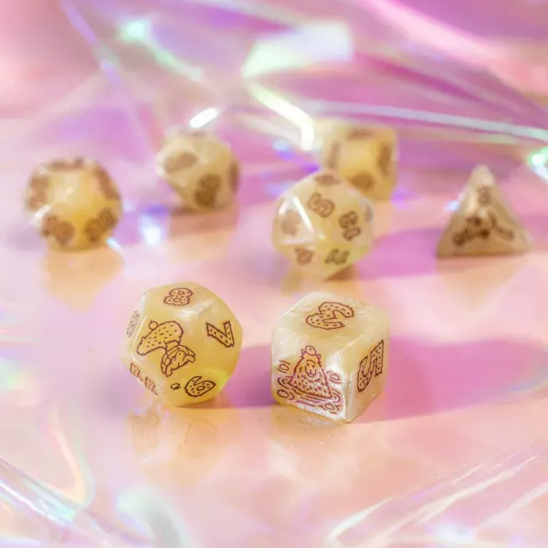 Набір кубиків Capybara Dice Set: Sleepie