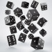 Набір кубиків Full Pack of D6s: Black&White