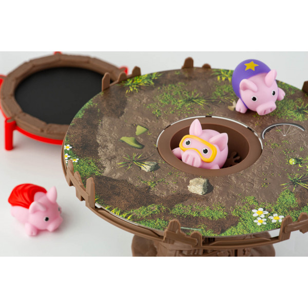 Настольная игра Хрюшки - попрыгушки (Pigs on Trampolines)