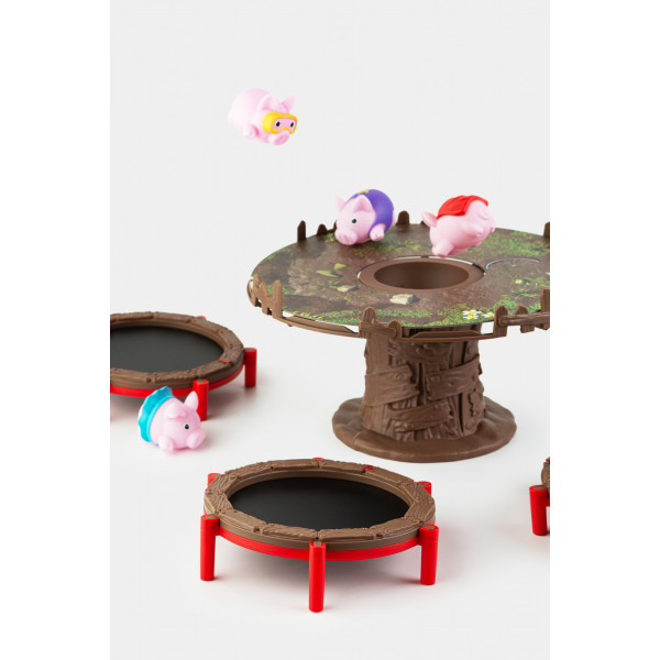 Настольная игра Хрюшки - попрыгушки (Pigs on Trampolines)