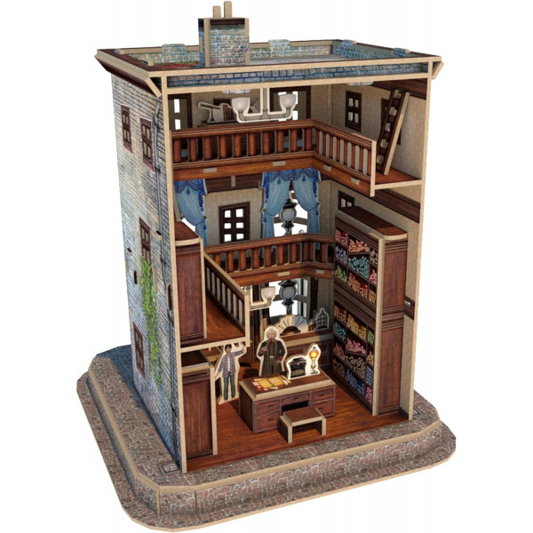 Крамниця чарівних паличок Олівандера Пазл 3D (Ollivander Wand Shop Set 3D puzzle)