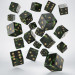 Набор кубиков Full Pack of D6s: Bottle green&Gold