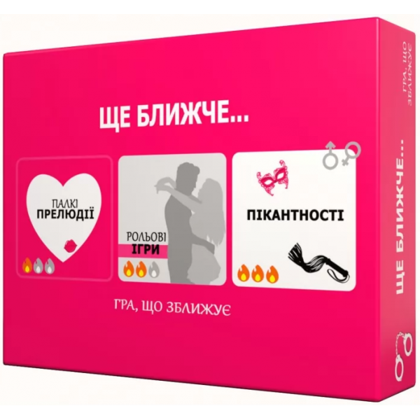 Настольная игра Ещё ближе...