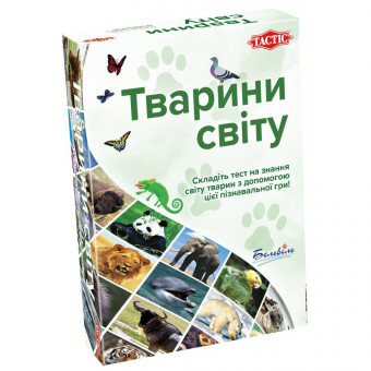 Настольная игра Животные мира (Tactic)