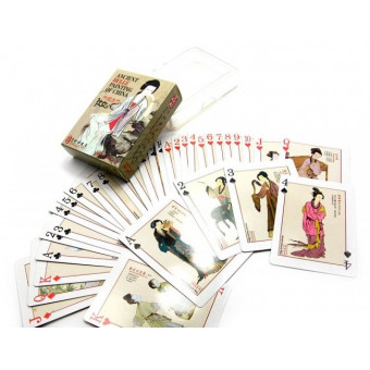 Игральные карты Девушки из древне-китайской живописи 52 карты