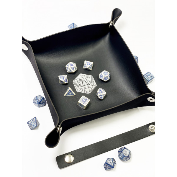 Лоток для кубиков D20 черный Dice Tray