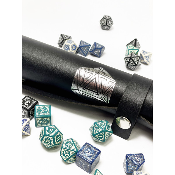 Лоток для кубиков D20 черный Dice Tray