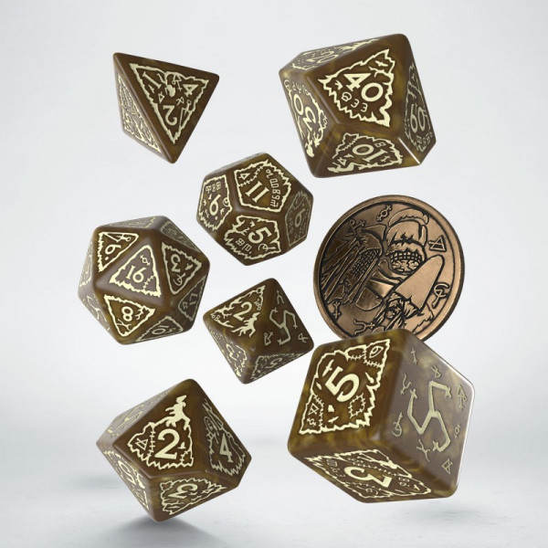 Набор кубиков The Witcher Dice Set. Crones - Weavess (7)