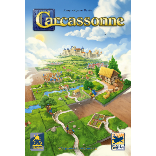 Настільна гра Каркасон (Carcassonne)