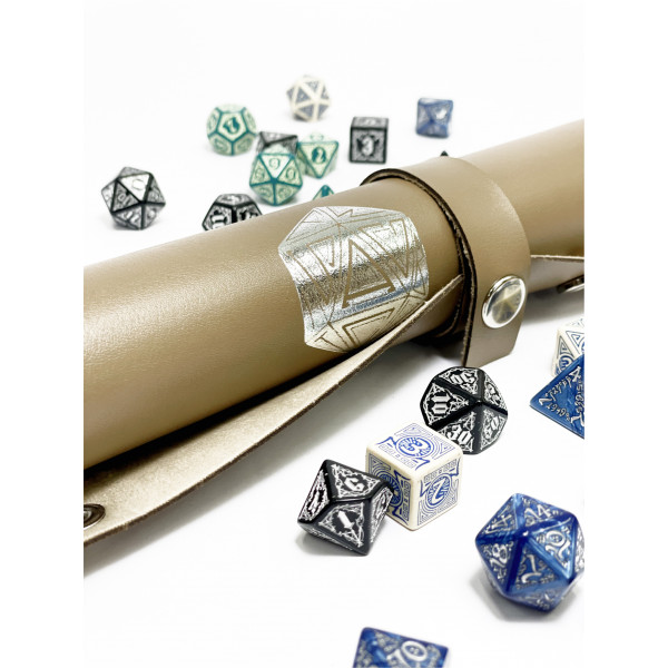 Лоток для кубиков D20 коричневый Dice Tray