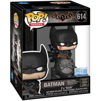Фигурка Бэтмен и Бэт-сигнал (свет) — Funko Pop Heroes #614: Batman