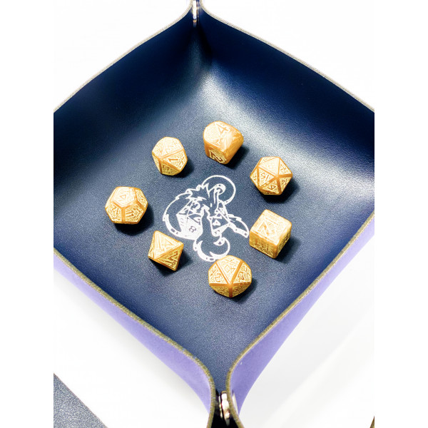 Лоток для кубиків Дракон синій Dice Tray