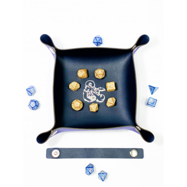 Лоток для кубиків Дракон синій Dice Tray