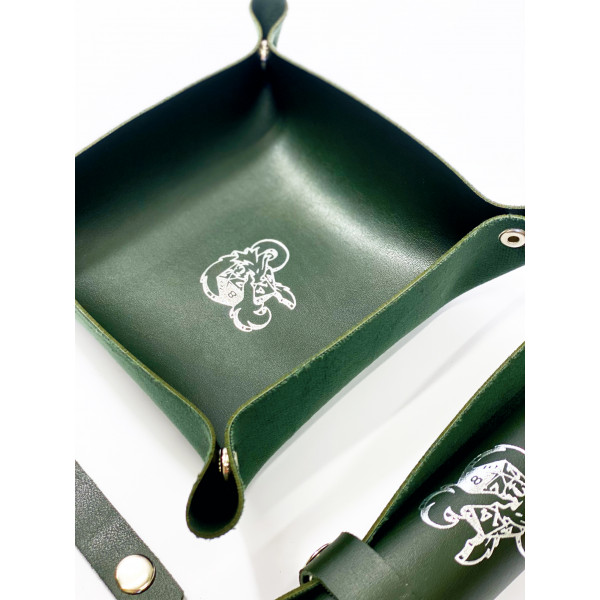 Лоток для кубиків Дракон зелений Dice Tray