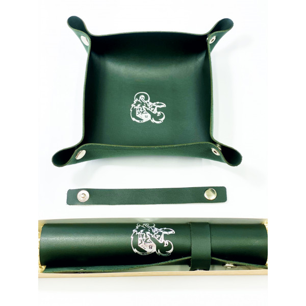 Лоток для кубиків Дракон зелений Dice Tray