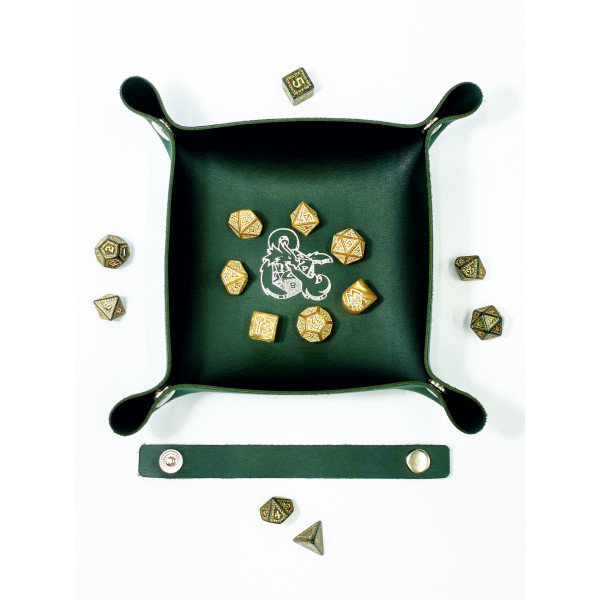 Лоток для кубиків Дракон зелений Dice Tray
