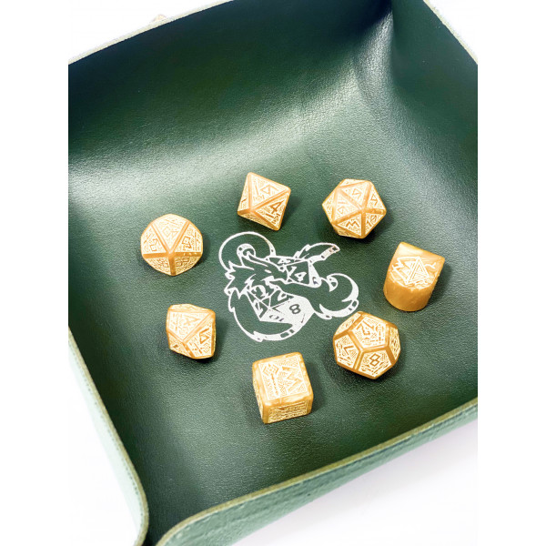 Лоток для кубиків Дракон зелений Dice Tray