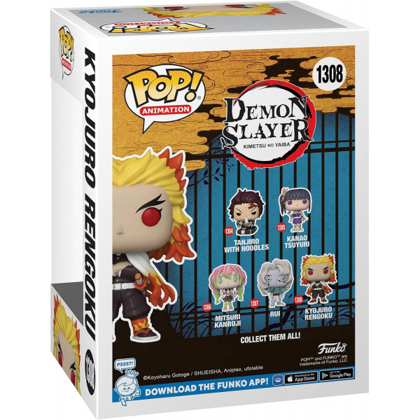 Фігурка Ренгоку - Funko Pop Demon Slayer #1308: Kyojuro Rengoku