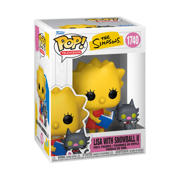 Фигурка Лиса и маленький помощник Санты - Funko POP Simpsons #1740: Lisa with Snowball