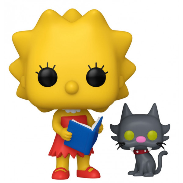 Фигурка Лиса и маленький помощник Санты - Funko POP Simpsons #1740: Lisa with Snowball