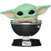 Фігурка Малюк Ґрогу у візочку - Funko POP Star Wars The Mandalorian Grogu in Hover-Pram #664