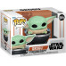 Фігурка Малюк Ґрогу у візочку - Funko POP Star Wars The Mandalorian Grogu in Hover-Pram #664