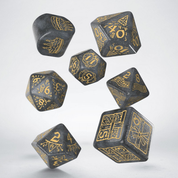 Набір кубиків Happy Birthday Dice Set: Confetti