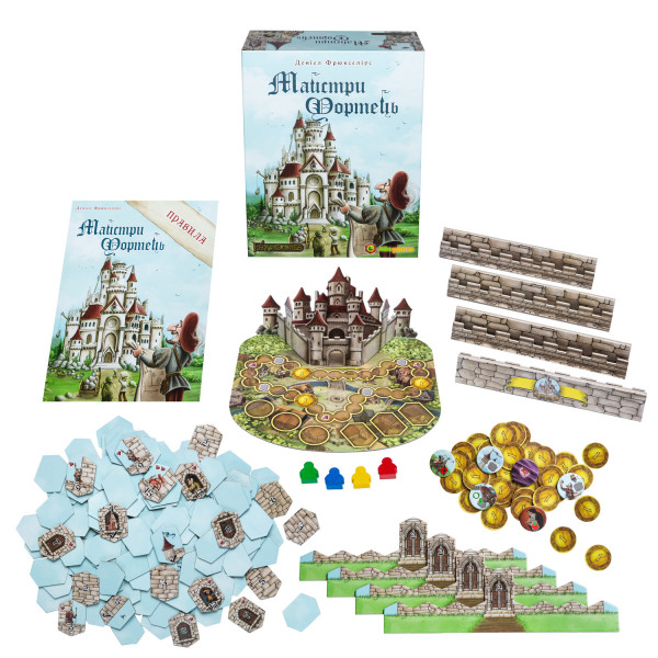 Настільна гра Майстри Фортець (Castle Builder)