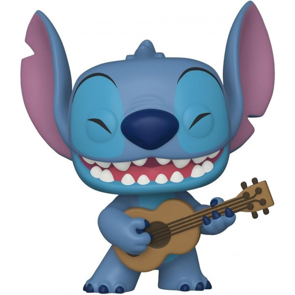 Фигурка Стич с укулеле - Funko POP Disney #1044: Lilo & Stitch - Stitch with Ukelele