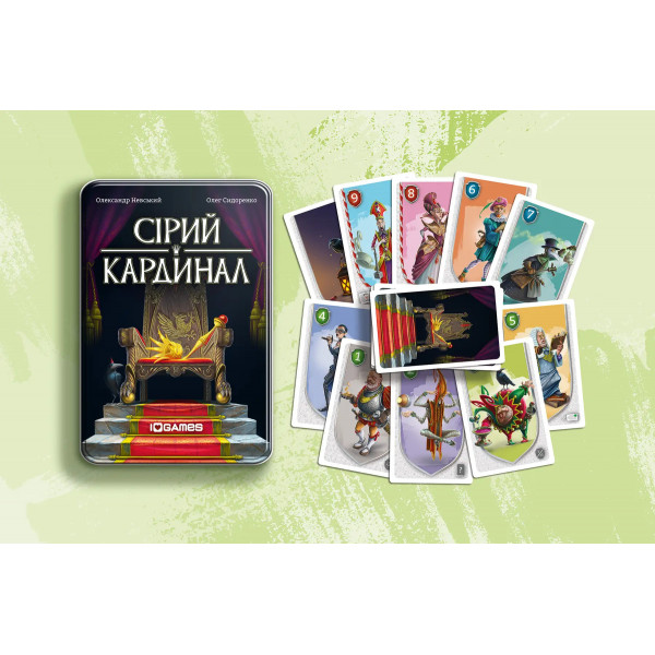 Настольная игра Серый Кардинал (Behind The Throne)