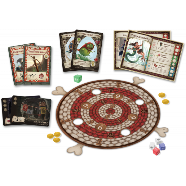 Настільна гра Воїни підземель. Друге видання (Dungeon Fighter: Second Edition)