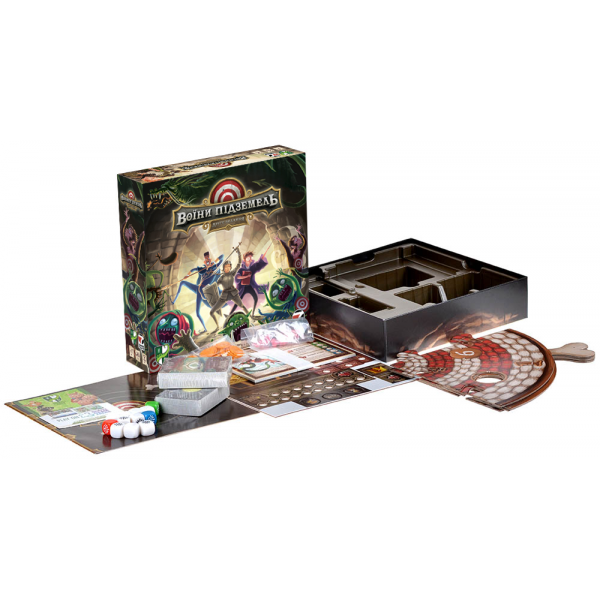 Настільна гра Воїни підземель. Друге видання (Dungeon Fighter: Second Edition)