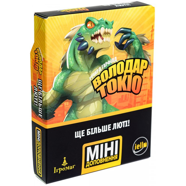 Настольная игра Повелитель Токио. Еще больше ярости (King of Tokyo: Even More Wicked!)
