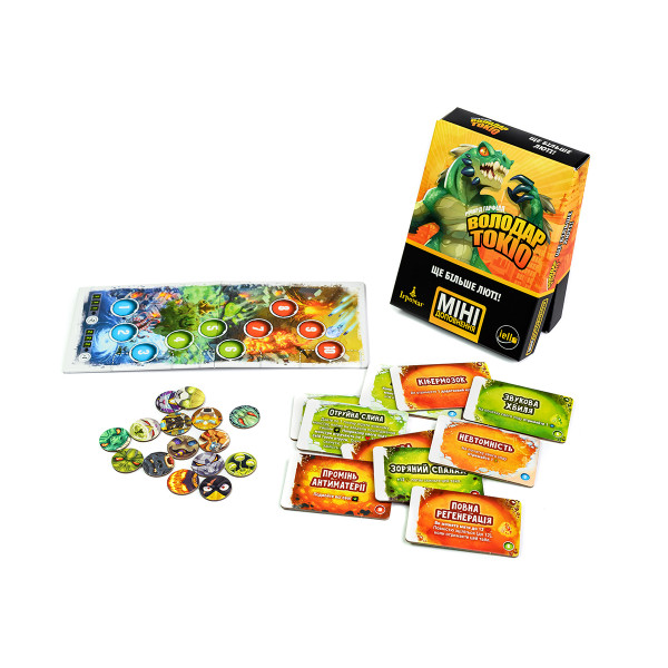 Настольная игра Повелитель Токио. Еще больше ярости (King of Tokyo: Even More Wicked!)