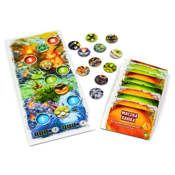 Настольная игра Повелитель Токио. Еще больше ярости (King of Tokyo: Even More Wicked!)
