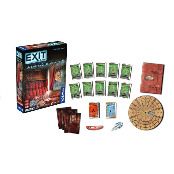 Настольная игра EXIT: Смерть в «Восточном экспрессе» (Dead Man on the Orient Express)