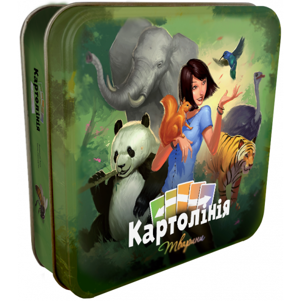 Настільна гра Картолінія: Тварини (Cardline: Animals)
